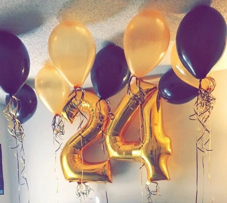 Fc 24 birthday. С днём рождения шарики. С днём рождения 24 года. С днем рождения сшари4ами. Шарики на день рождения 24 года.