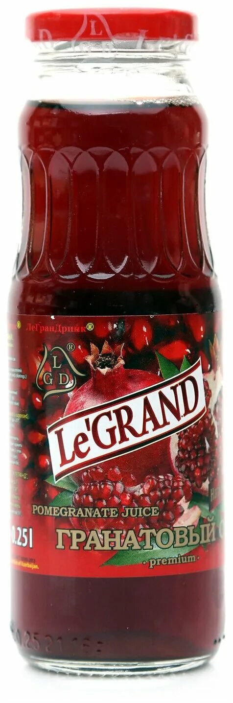Grand гранатовый. Сок гранатовый &quot;le`grand&quot; стекло 1л*8. гранатовый сок grand. гранатовый сок без сахара. сок легранд гранатовый 100% премиум сьб, 0.25.
