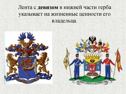 Девизы гербов