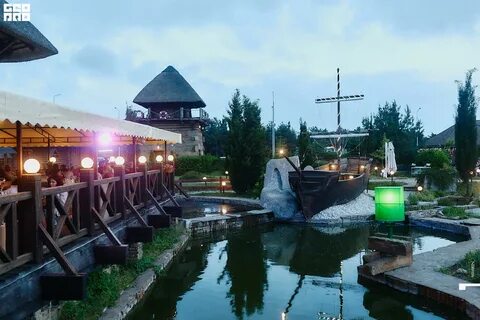 Ресторан на речке