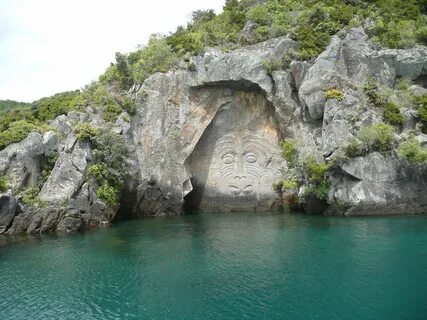 Carved river gray