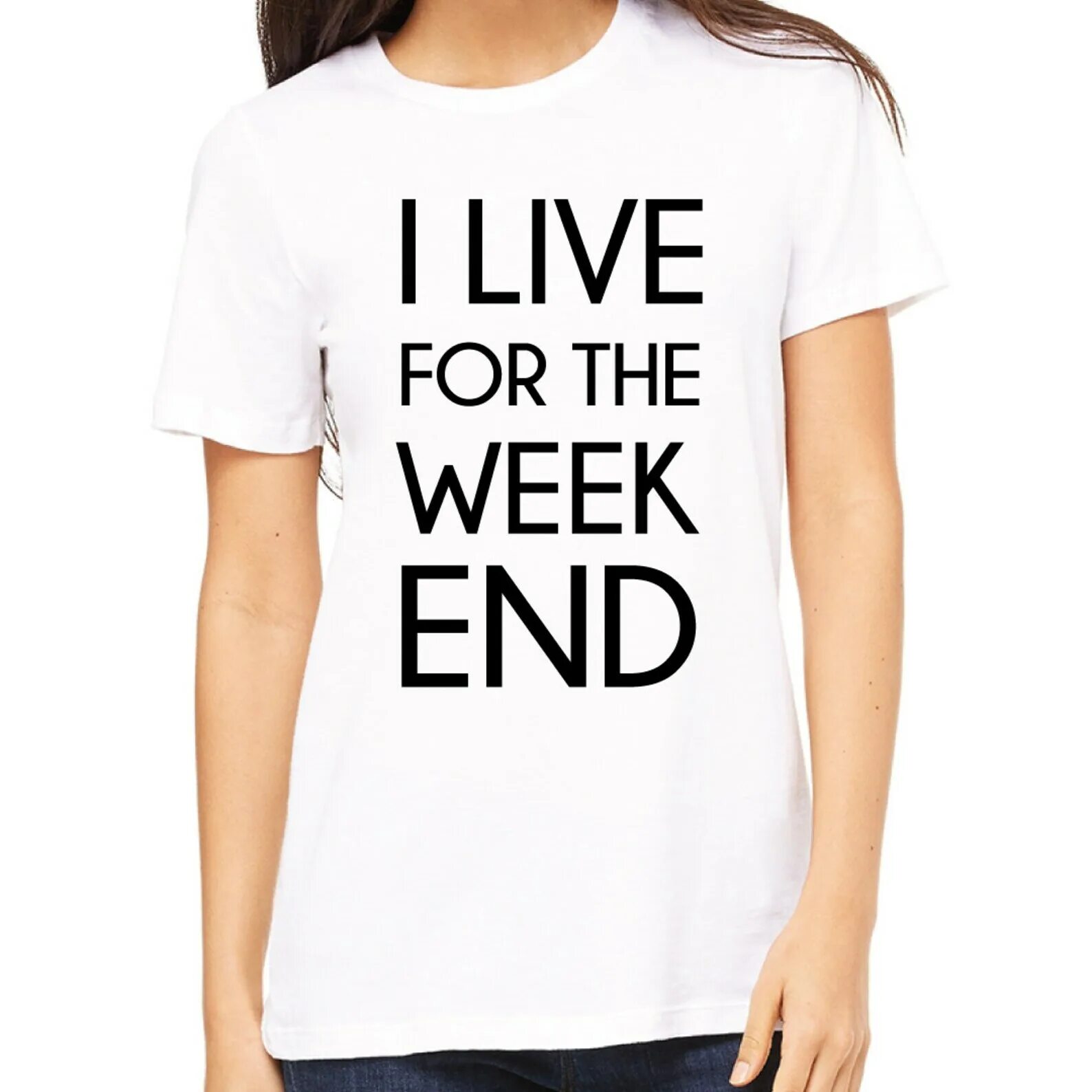 Living for the weekend. I Live for the weekend. Рисунок для футболки Relax для женщины.