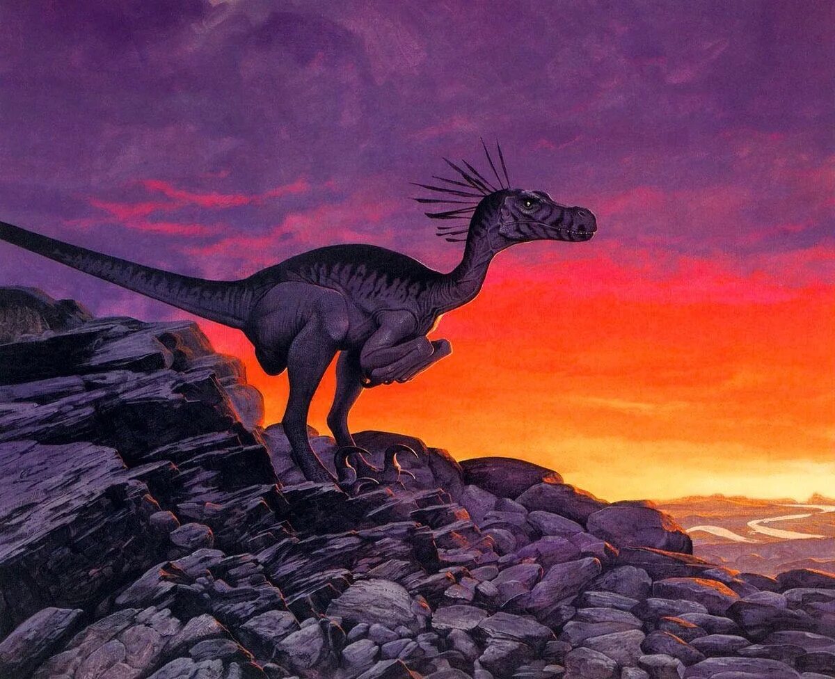 Какой 1 динозавр. Уэйн Дуглас Барлоу динозавры. Велоцераптор палеоарт. Динозавры палеоарт. Velociraptor mongoliensis.