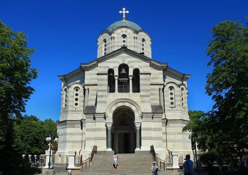 Св севастополь. Севастополь Церковь Святого Владимира.