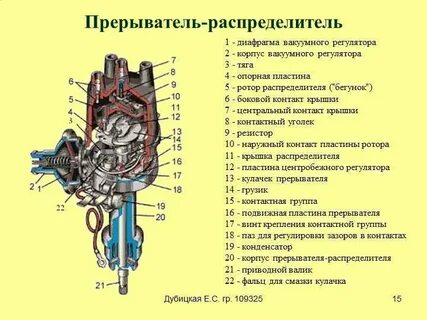 Прерыватель распределитель