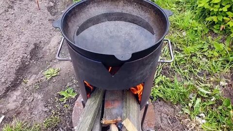 Казан своими руками из баллона размер