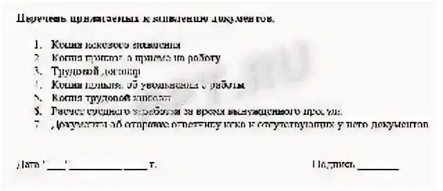 Прилагаю документы