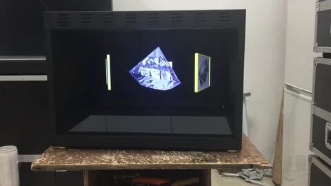 Holographic displays spigot