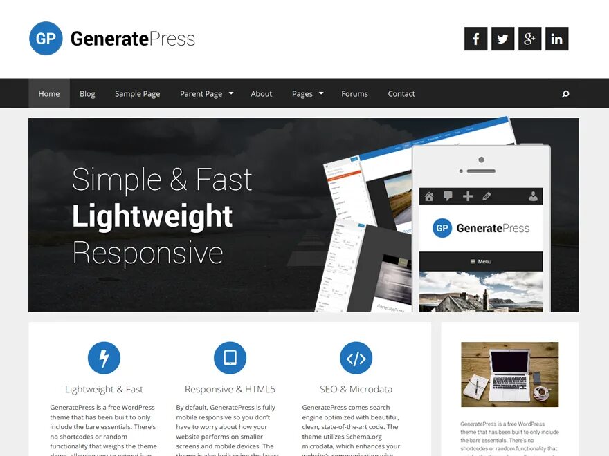 Wordpress generator. Generatepress тема. адаптивные темы вордпресс. тема wordpress generatepress меню. wordpress homepage.