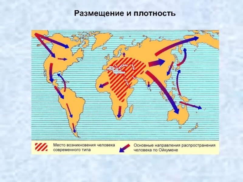 Размещение и плотность населения 7 класс презентация. Карта заселения земли человеком. расселение населения мира. освоение земли человеком. расселение человека по земле.