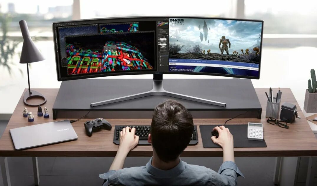 Компьютер работа и игры есть