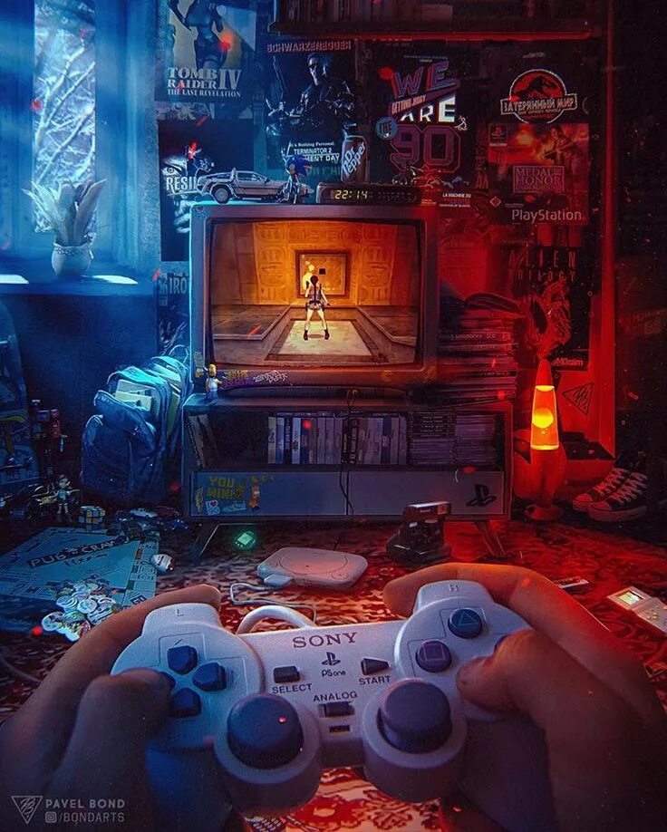 Night gamer full. Ламповая атмосфера. Комната в игровом стиле. Красивая игровая комната. Компьютерные игры.