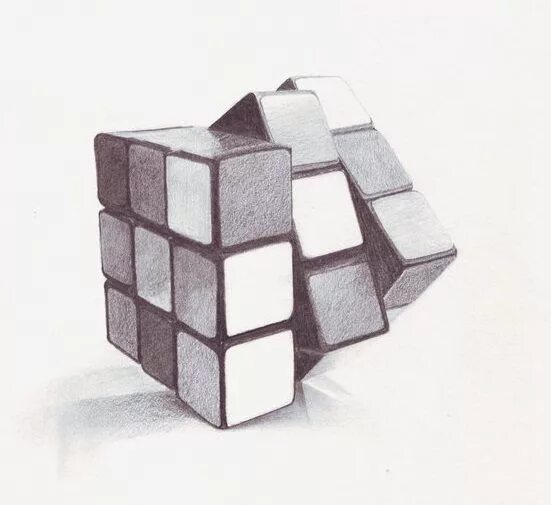 Кубик рубика карандашом. Кубики + раскраски. Кубик карандашом. Куб для рисования. Кубик рубик черно белый.