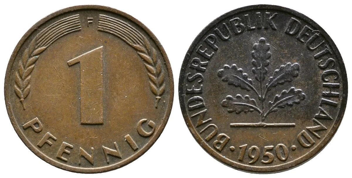 Монета германии 2 пфеннига фрг 1994 года. 10 pfennig германия 1986г. Пфенниг 1950. Германия 1 пфенниг, 1982. 5 pfennig 1950 года.
