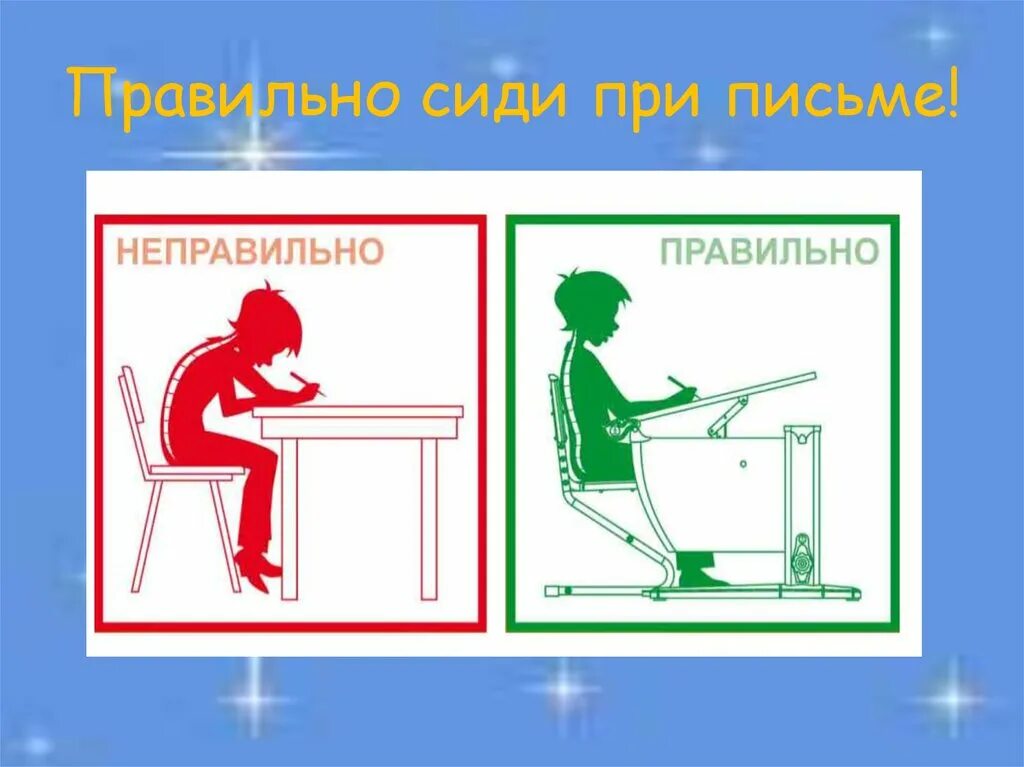 Как правильно писать стол. Правильная посадка ребенка за столом. правильная посадка при письме. правильная осанка при письме. как сидеть при письме.