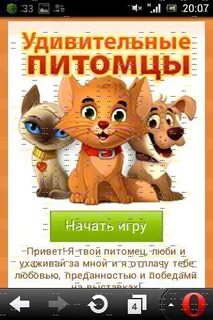 Играть в игру мои удивительные питомцы