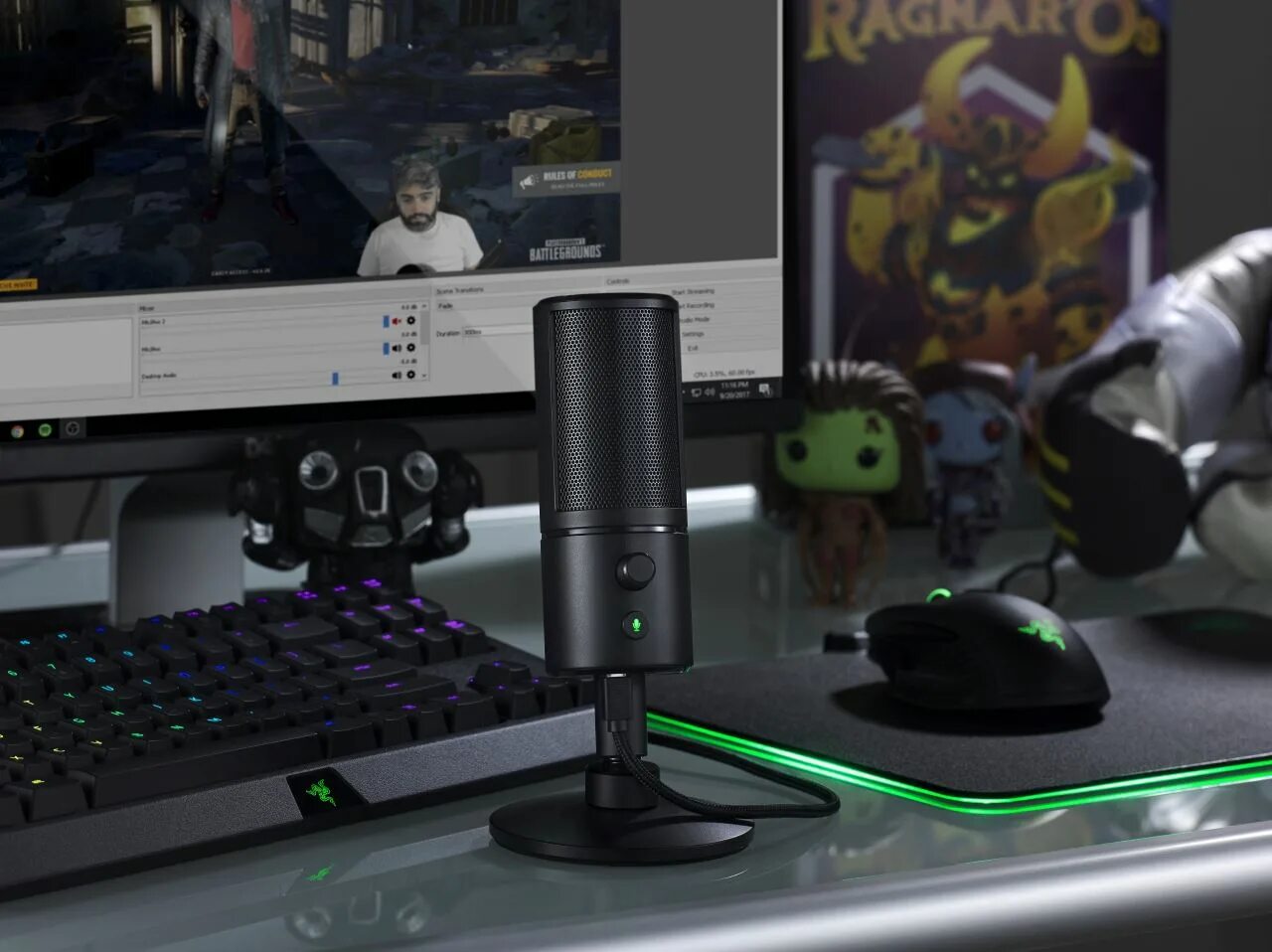 Мод на микрофон 1.16 5. Razer seiren x. микрофон razer kiyo. razer x микрофон. seiren x микрофон.