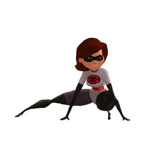 Female skinsuit elastigirl animated comic