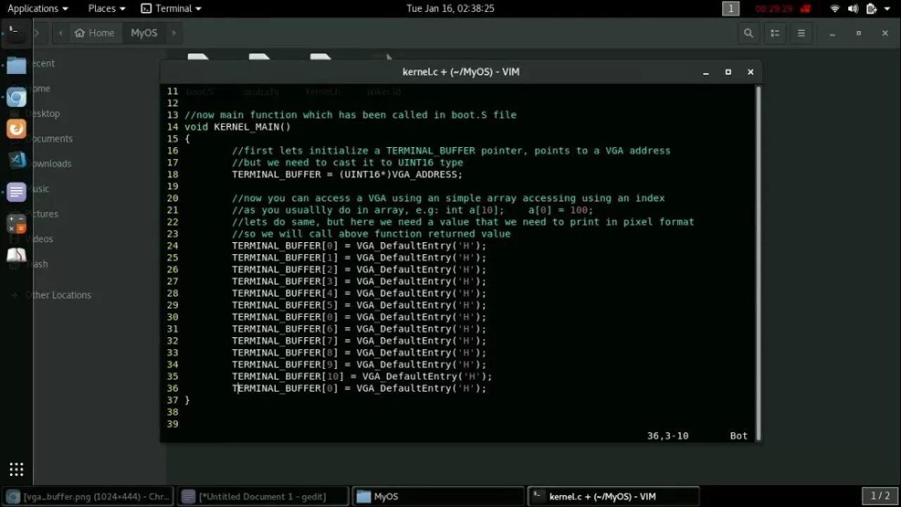 Kernel extensions. Kernel os. 16 bit unsigned. create your os. replace operator kernel.