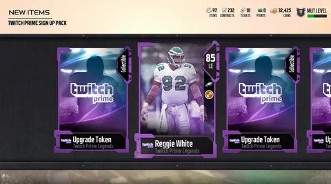 How to Get Twitch Prime Madden 18 Legends.