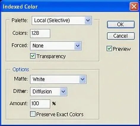 Please select options