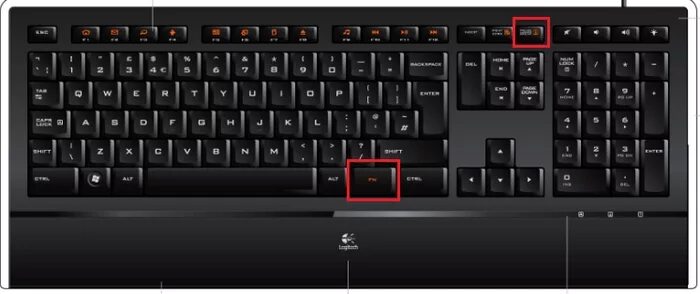 Locating my Illuminated Keyboard scrolling lock key Logitech Support + Downloa