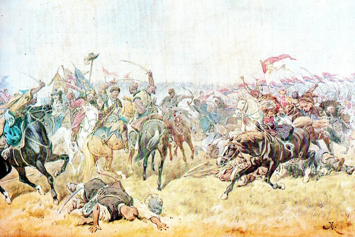 Битва под клецком. Зборовская битва 1649.