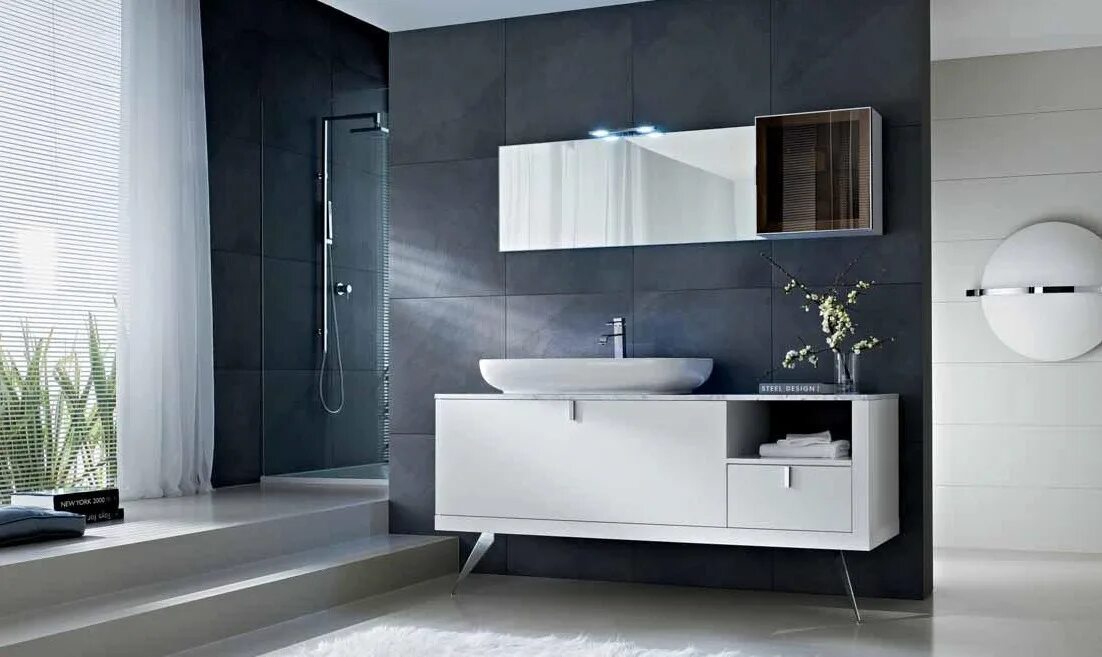 Мебель для ванных комнат Milldue: Hilton Upscale bathroom, Luxury bathroom vanit