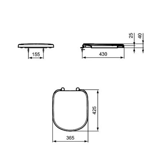 Крышка-сиденье ideal standard tempo t679401. Глубина крышка. Крышка чугунная tm ? 270 mm. 025 габариты. 2 модуля rj45 для напольного люка.