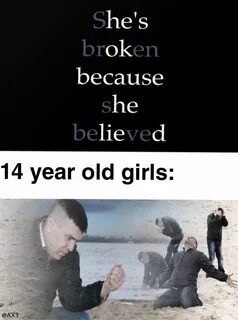 She is broken