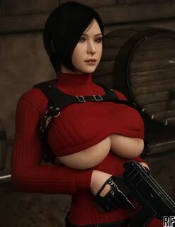 ada wong, resident evil, 3d, absurd res, hi res, 1girls, asian, asian femal...