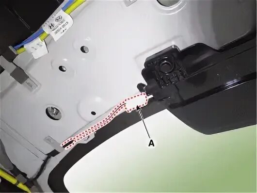 Как снять плафон киа к5 Замена лампочки освещения салона Kia ceed jd YouTube