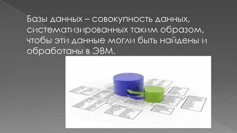 Совокупность данных определяющих размеры