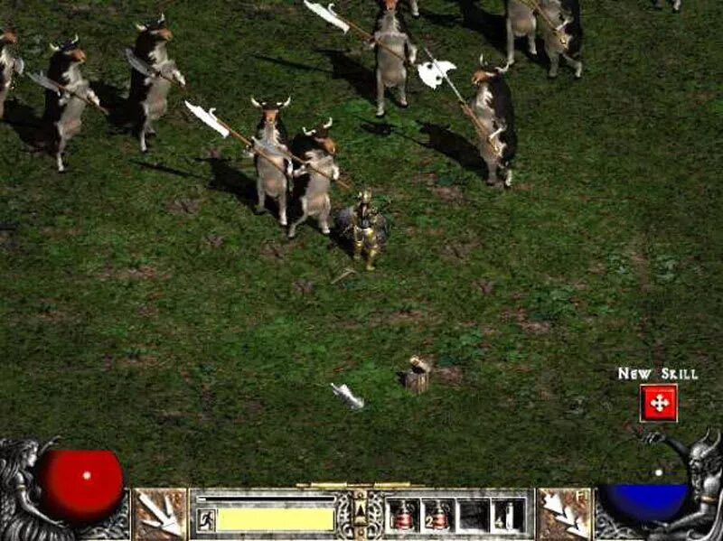 Коровий король diablo 2. Диабло 2 секретный коровий уровень. Коровий король diablo 2. Диабло 2 коровы. Diablo коровий уровень.