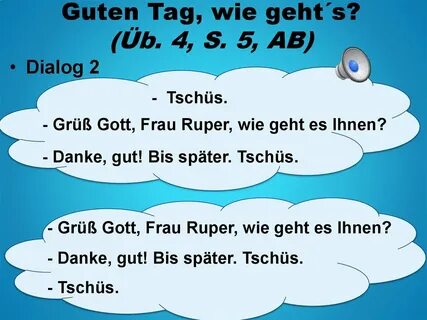 Geht's перевод