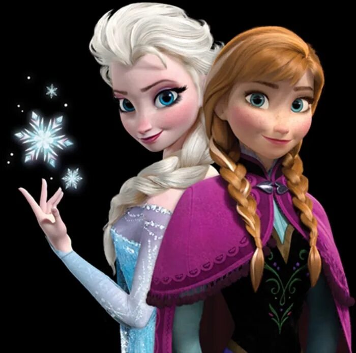 Холодное сестра 2. Elsa and Anna.