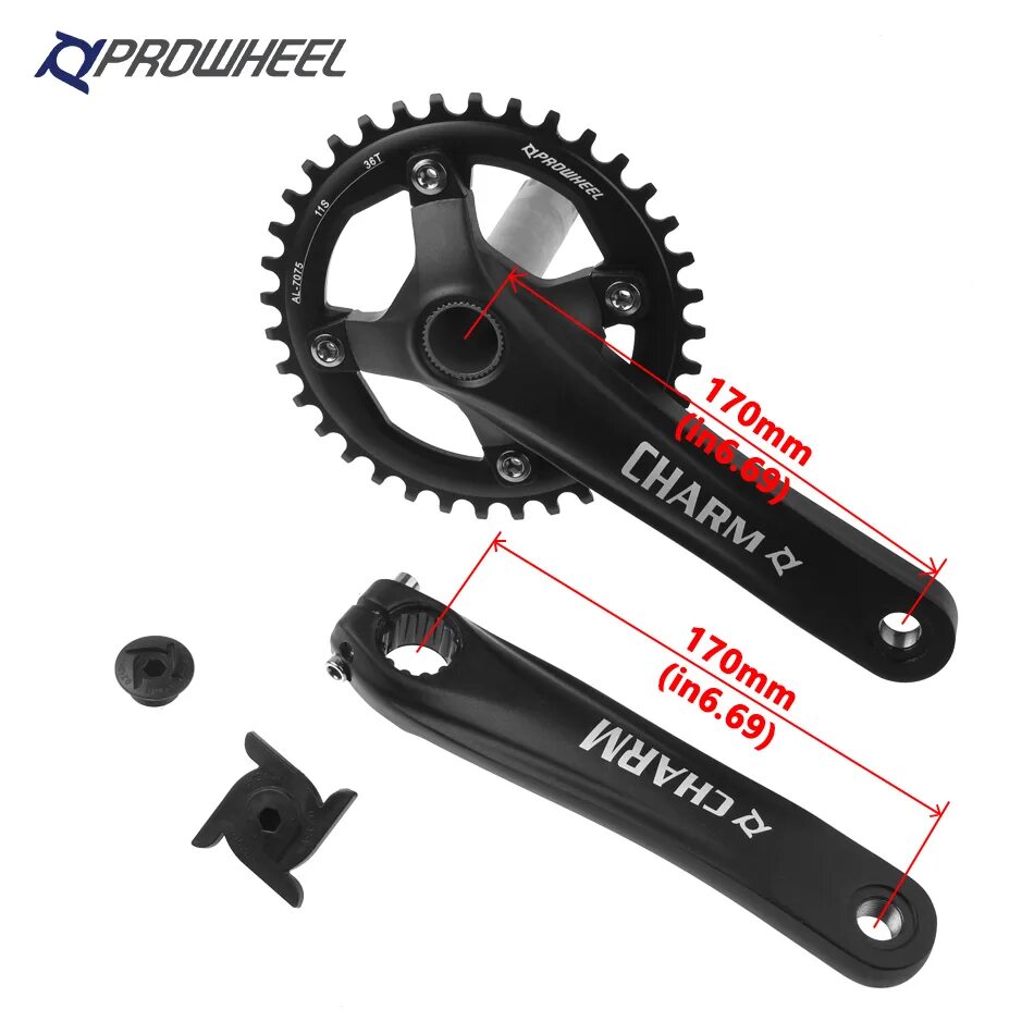 Prowheel charm. Prowheel 36t. prowheel mpx11. prowheel charm-tt, 34t. prowheel forced charm tt c 170.