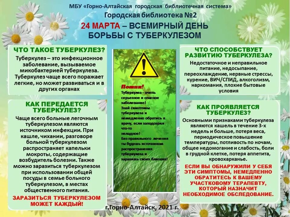 Информация о туберкулезе