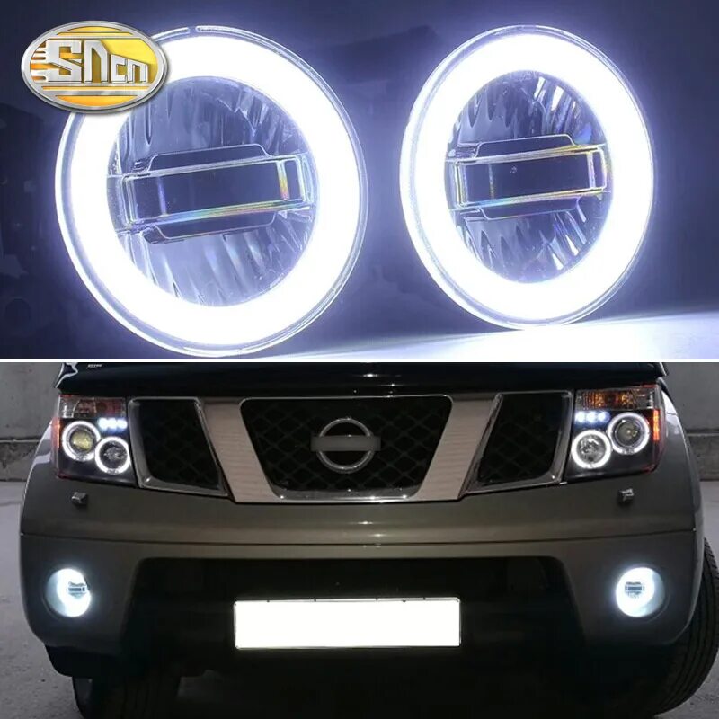 Pathfinder led. Диодные противотуманки nissan pathfinder r51. светодиодные фары pathfinder r51. nissan pathfinder r51 led фары. ангельские глазки патфайндер р51.