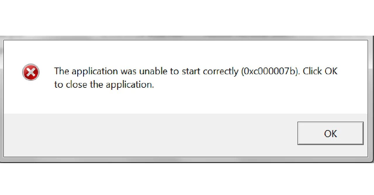 Ошибка при запуске 0xc000007b. Ошибка запуска приложения. Ошибка приложения ошибка при запуске приложения. Ошибка запуска приложения 0xc000007b.