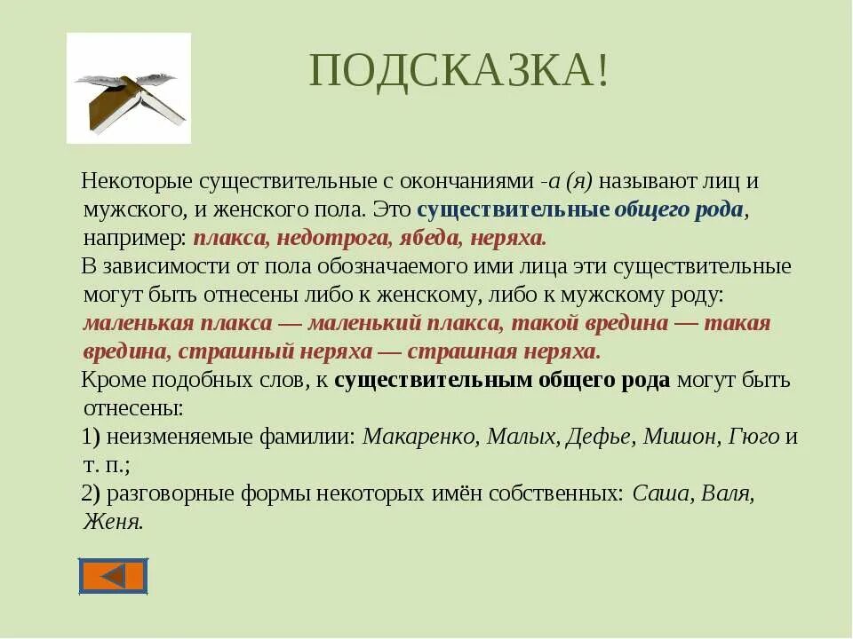 Имя существительное общего рода 5 класс. Род имена существительные общего рода. Имена существительные общего рода примеры. Род имен существительных. Задания с существительными общего рода.