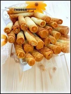 Трубочки с вареной