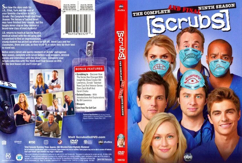 Scrubs 7. Scrubs Постер.