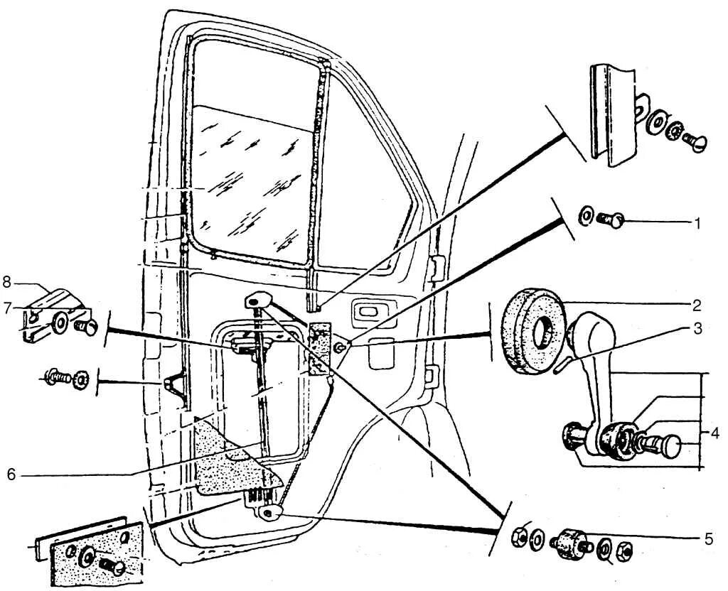 Как разобрать левую переднюю дверь. Стеклоподъемник Газель 3302 схема. Механизм стеклоподъемника Газель 2705. Стеклоподъёмники Газель 3302 схема. Схема стеклоподъёмника Газель бизнес.