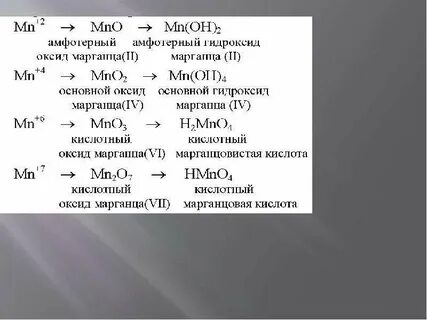 Mno3 какой оксид
