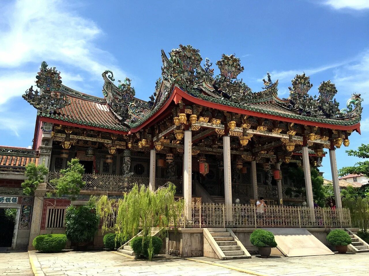 Храмы Китая. Дом-храм Khoo kongsi. Храм Джиханг Китай. Особняк Кху Конгси Пенанг.