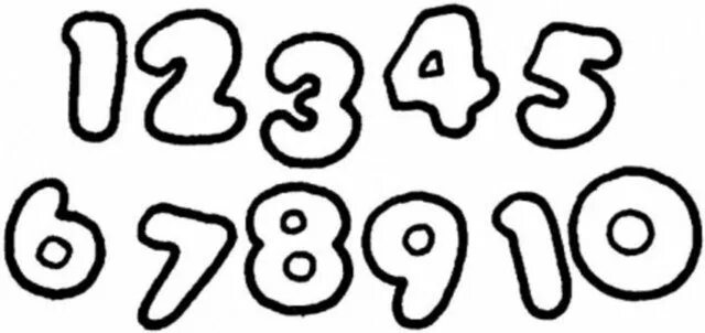 Веселая цифра 7. Крупные цифры. Дядя цифры. Смешные цифры. Иллюстрированная цифры.