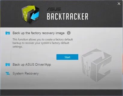 Asus recovery