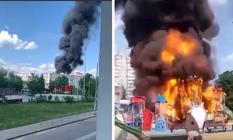 Мили сгорают