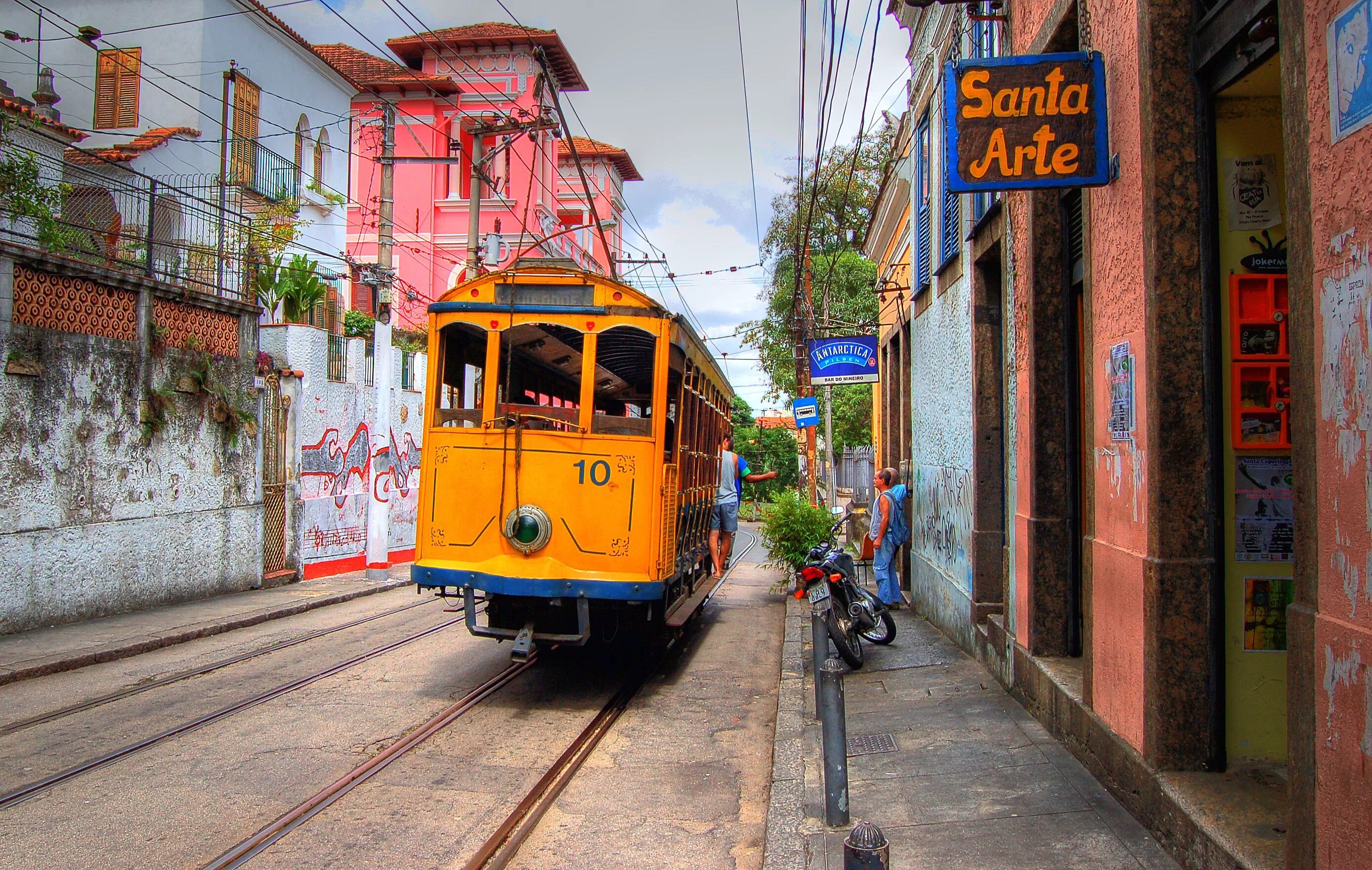 Travel streets. Santa Teresa Бразилия.